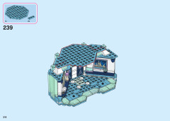 LEGO 43197 instructions page 216 – build guide