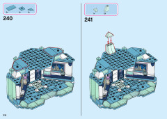 LEGO 43197 instructions page 218 – build guide