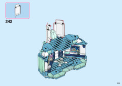 LEGO 43197 instructions page 219 – build guide