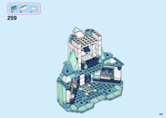 LEGO 43197 instructions page 227 – build guide