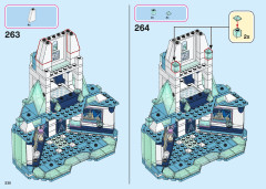 LEGO 43197 instructions page 230 – build guide