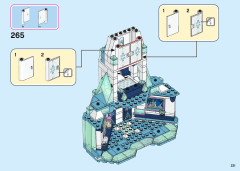 LEGO 43197 instructions page 231 – build guide