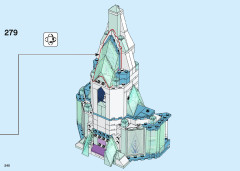 LEGO 43197 instructions page 240 – build guide