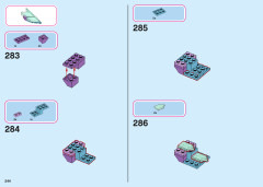 LEGO 43197 instructions page 244 – build guide