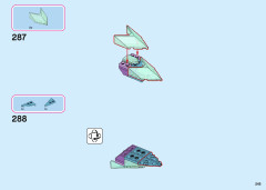 LEGO 43197 instructions page 245 – build guide