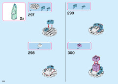 LEGO 43197 instructions page 250 – build guide