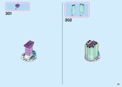 LEGO 43197 instructions page 251 – build guide