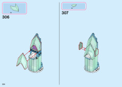 LEGO 43197 instructions page 254 – build guide