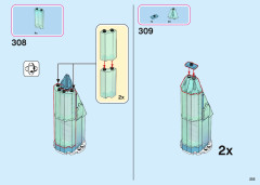 LEGO 43197 instructions page 255 – build guide