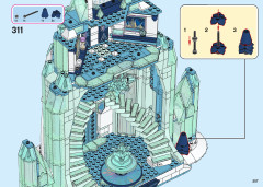 LEGO 43197 instructions page 257 – build guide