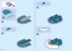 LEGO 43197 instructions page 26 – build guide