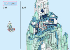 LEGO 43197 instructions page 265 – build guide