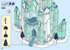 LEGO 43197 instructions page 268 – build guide