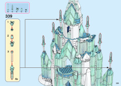 LEGO 43197 instructions page 269 – build guide