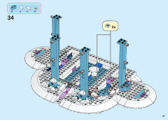 LEGO 43197 instructions page 47 – build guide