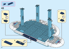 LEGO 43197 instructions page 56 – build guide