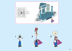 LEGO 43197 instructions page 61 – build guide