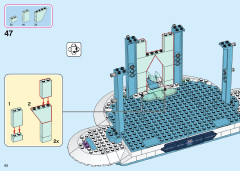 LEGO 43197 instructions page 62 – build guide