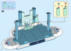 LEGO 43197 instructions page 64 – build guide