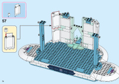 LEGO 43197 instructions page 74 – build guide