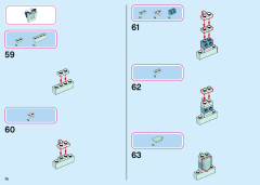 LEGO 43197 instructions page 76 – build guide