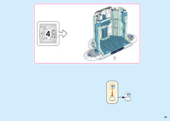 LEGO 43197 instructions page 93 – build guide