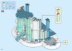 LEGO 43197 instructions page 94 – build guide