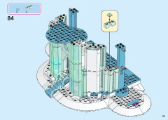 LEGO 43197 instructions page 95 – build guide