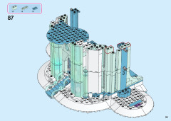 LEGO 43197 instructions page 99 – build guide