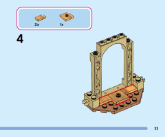 LEGO 43198 instructions page 11 – build guide