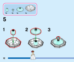 LEGO 43198 instructions page 12 – build guide