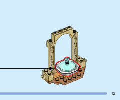 LEGO 43198 instructions page 13 – build guide