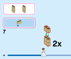 LEGO 43198 instructions page 16 – build guide