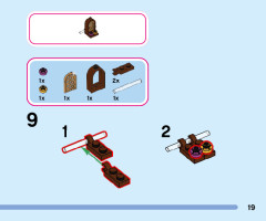 LEGO 43198 instructions page 19 – build guide