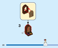 LEGO 43198 instructions page 20 – build guide