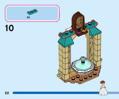 LEGO 43198 instructions page 22 – build guide