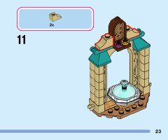 LEGO 43198 instructions page 23 – build guide