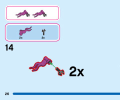 LEGO 43198 instructions page 26 – build guide