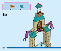 LEGO 43198 instructions page 28 – build guide