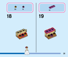 LEGO 43198 instructions page 31 – build guide