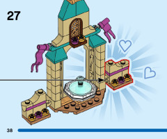 LEGO 43198 instructions page 38 – build guide