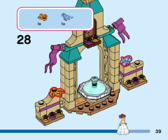 LEGO 43198 instructions page 39 – build guide