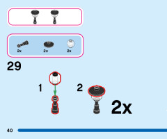 LEGO 43198 instructions page 40 – build guide