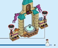 LEGO 43198 instructions page 41 – build guide