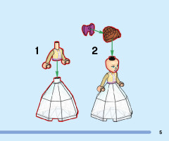 LEGO 43198 instructions page 5 – build guide