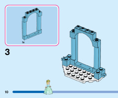 LEGO 43199 instructions page 10 – build guide