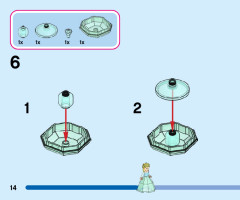 LEGO 43199 instructions page 14 – build guide