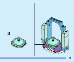 LEGO 43199 instructions page 15 – build guide