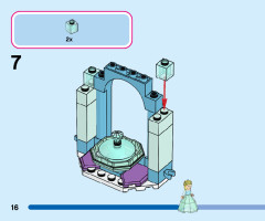 LEGO 43199 instructions page 16 – build guide