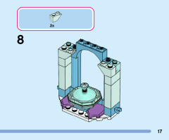 LEGO 43199 instructions page 17 – build guide